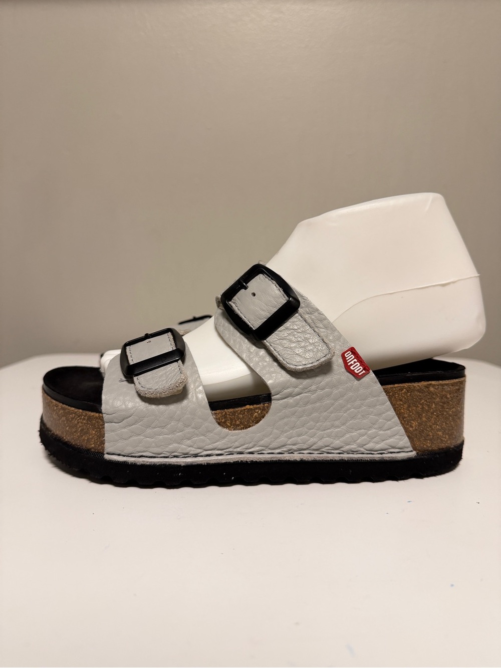 OnFoot Naoshima Ash Leather Sandals 1100 Women's EU 36 US 5-5.5